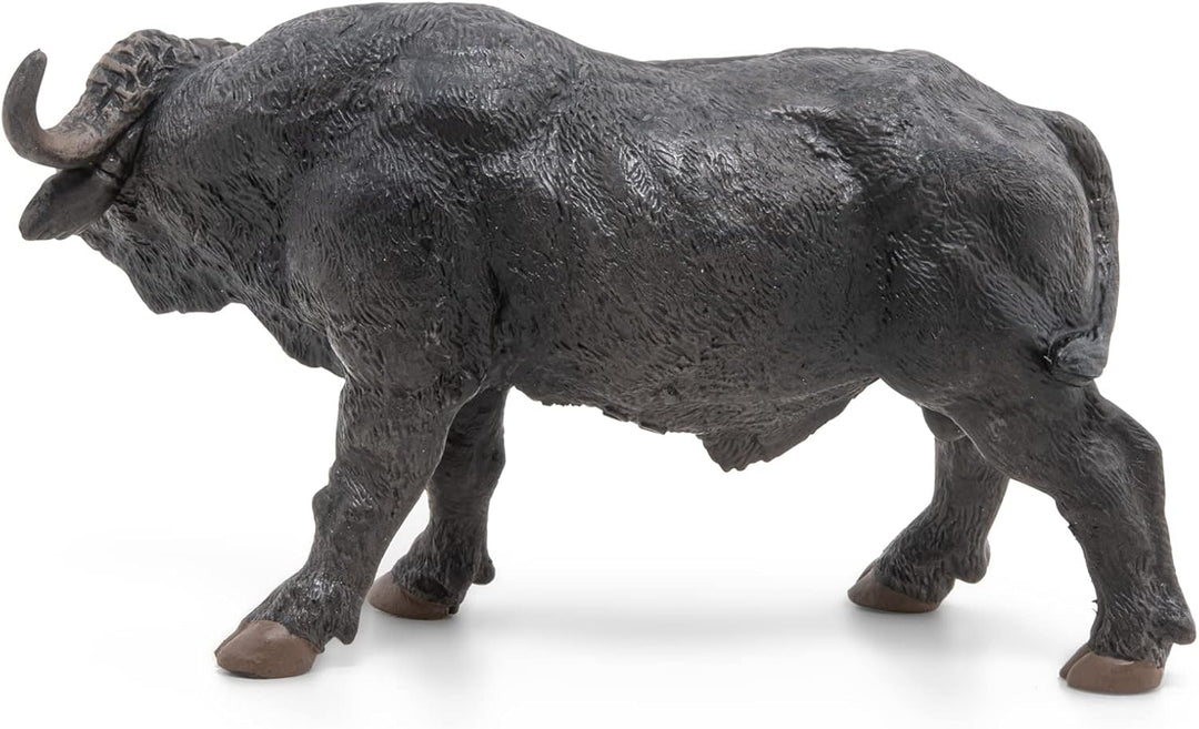 Figura Coleccionable Búfalo Pintada A Mano Papo