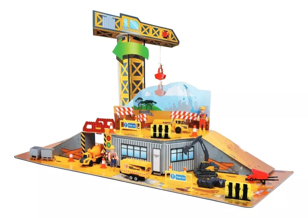 Juego De Construcción Con Maquinas Para Niños
