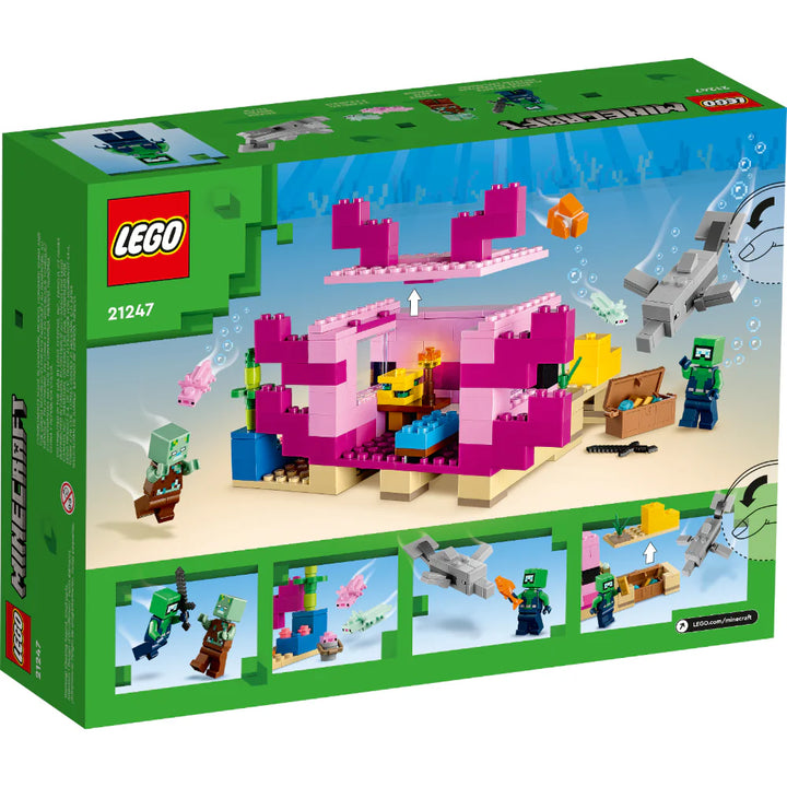 Juego Lego 242 Piezas Minecraft Para Niños