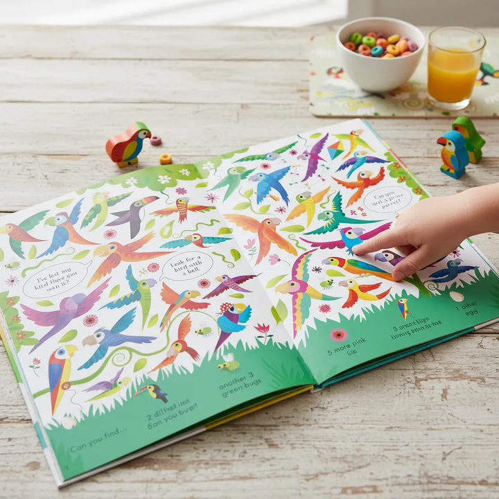 Libro Didáctico Búsqueda Mundo Animales Para Niños