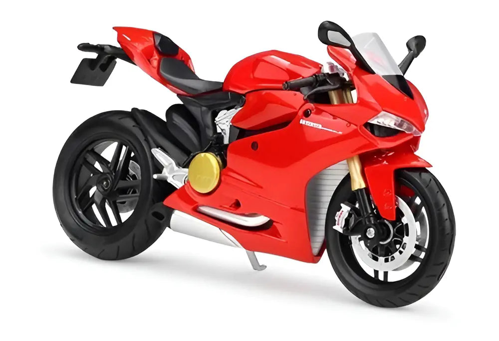Moto Armable Escala 1/12 Maisto Ducati 1199 Panigale Rojo
