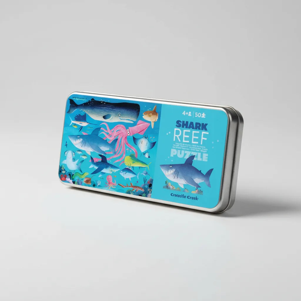 Rompecabezas De Tiburones 50 Piezas Para Niños
