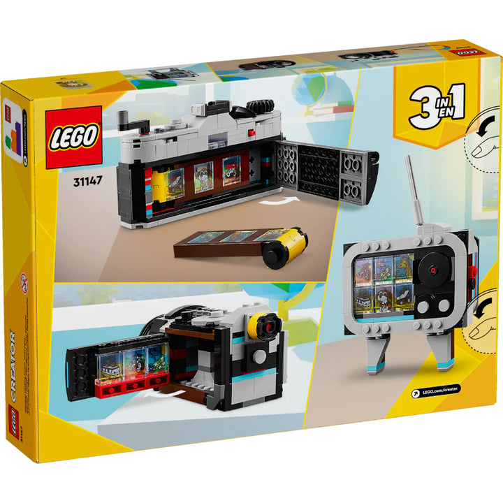 Lego Armatodo Cámara Retro 261 Piezas Para Niños