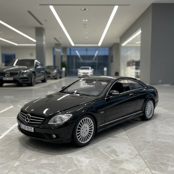Carro Coleccionable A Escala 1/32 Mercedes-benz Cl550 Negro