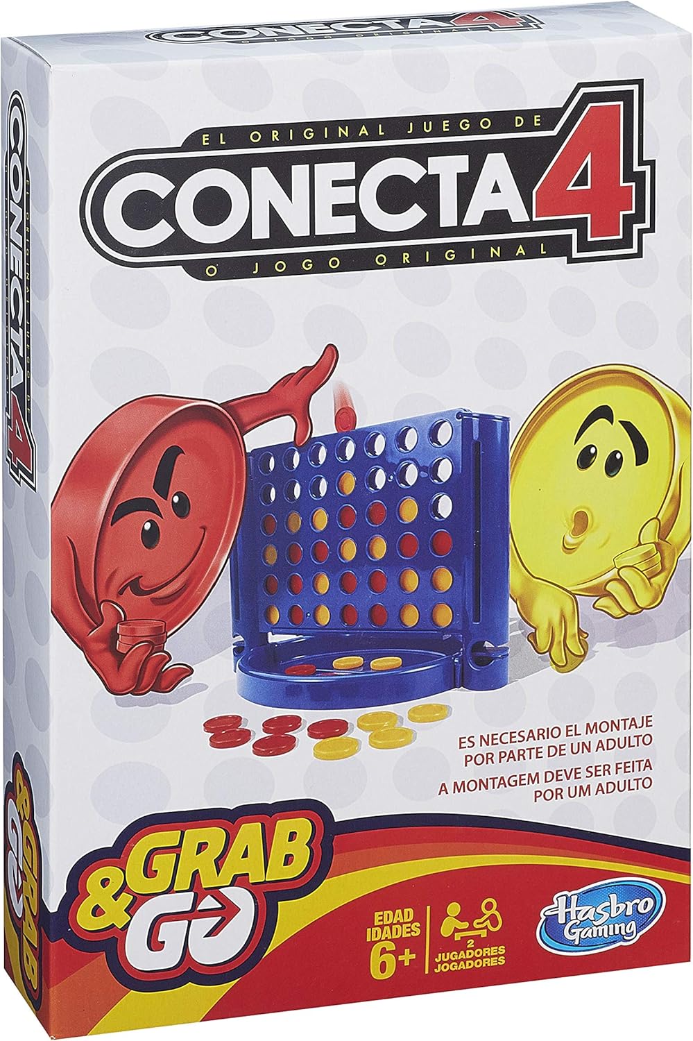Juego De Mesa Conecta 4 Edición De Viaje Para Niños