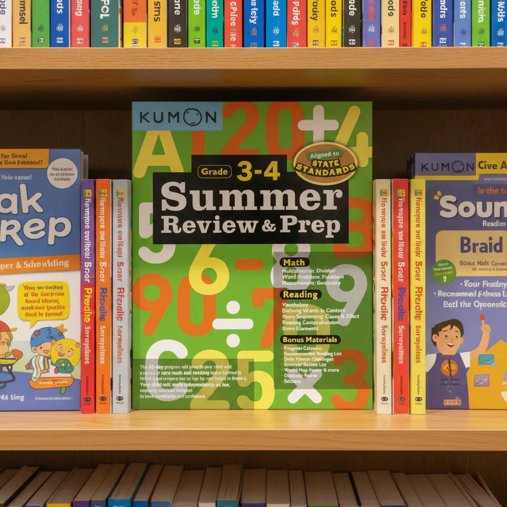 Libro Kumon Preparacion Matematicas Y Lectura Grado 3-4