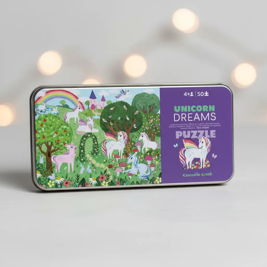 Rompecabezas mágico unicornios 50 piezas Para Niños