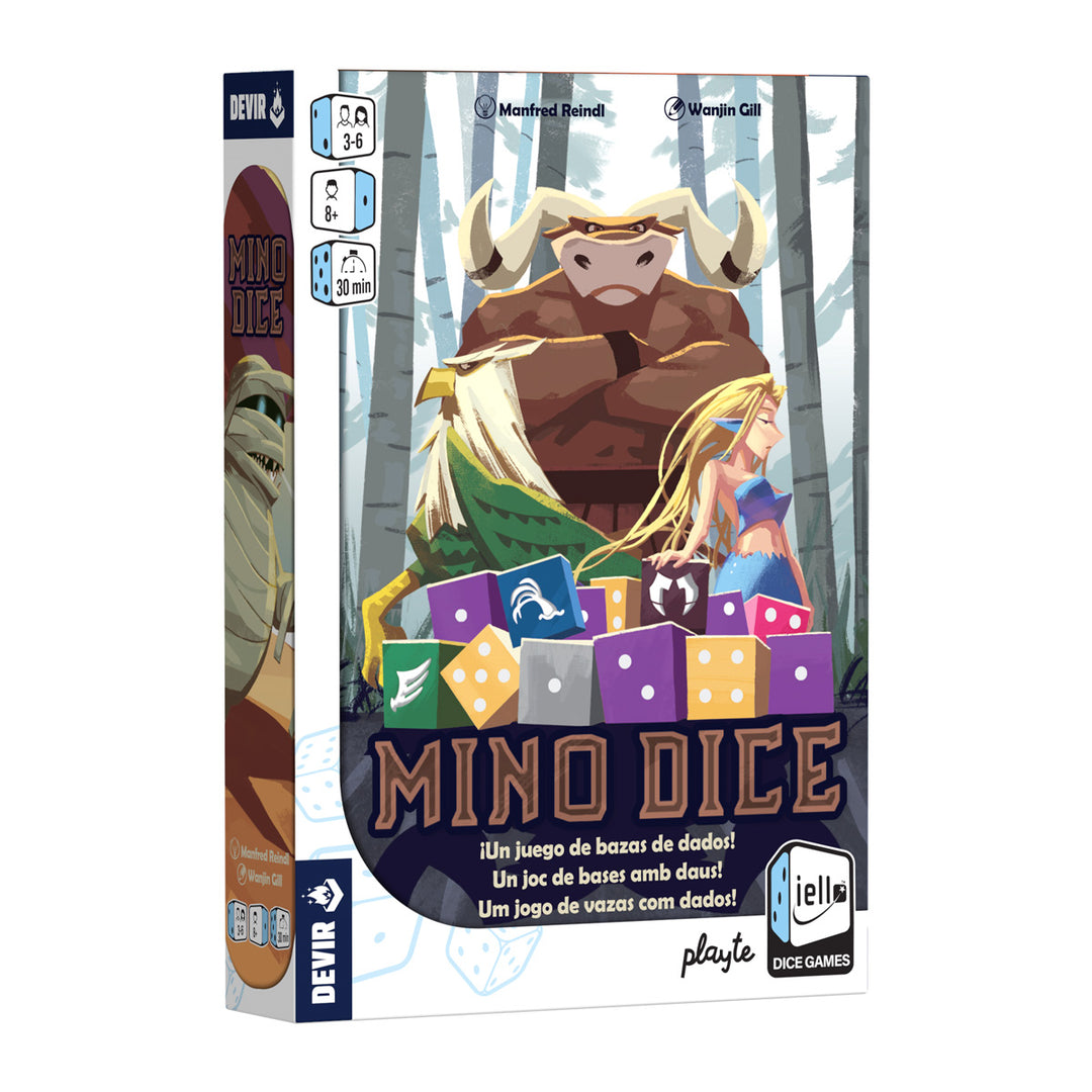 Juego De Mesa Minodice Estrategia Devir Para Niños