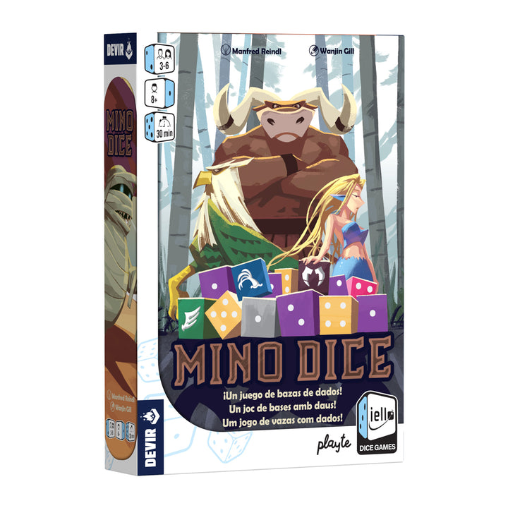 Juego De Mesa Minodice Estrategia Devir Para Niños