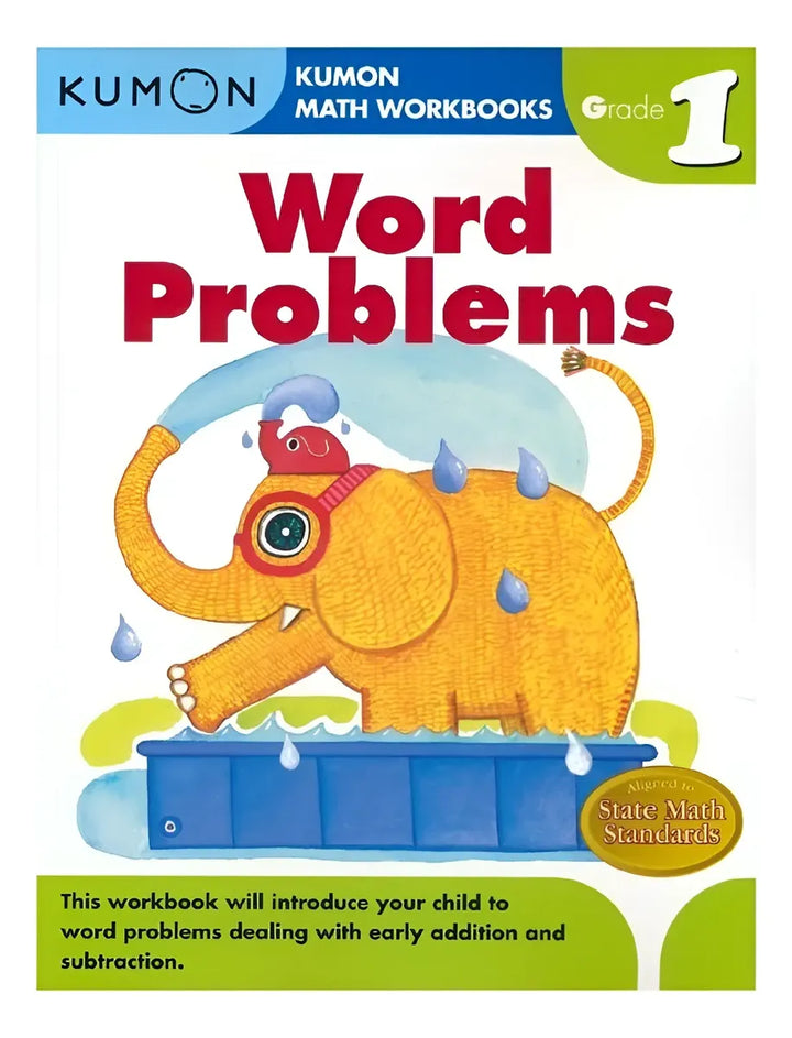 Libro Didáctico Kumon Grade 1 Word Problems Para Niños