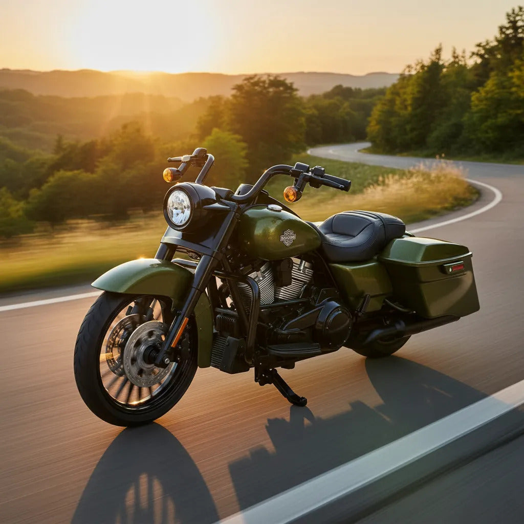 Moto A Escala Harley-davidson 2022 Road King Special Niños