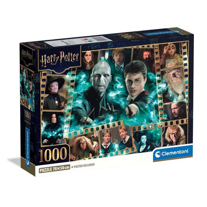 Rompecabezas 1000 Piezas Harry Potter Clementoni Adultos