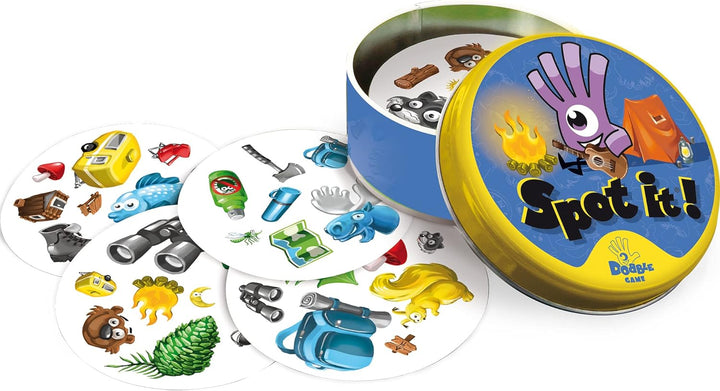 Juego De Mesa Spot It Super Pack 2 Familia