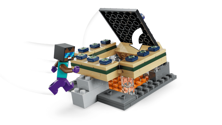 Juego Construcción Viaje Al Portal Del Nether Lego Original