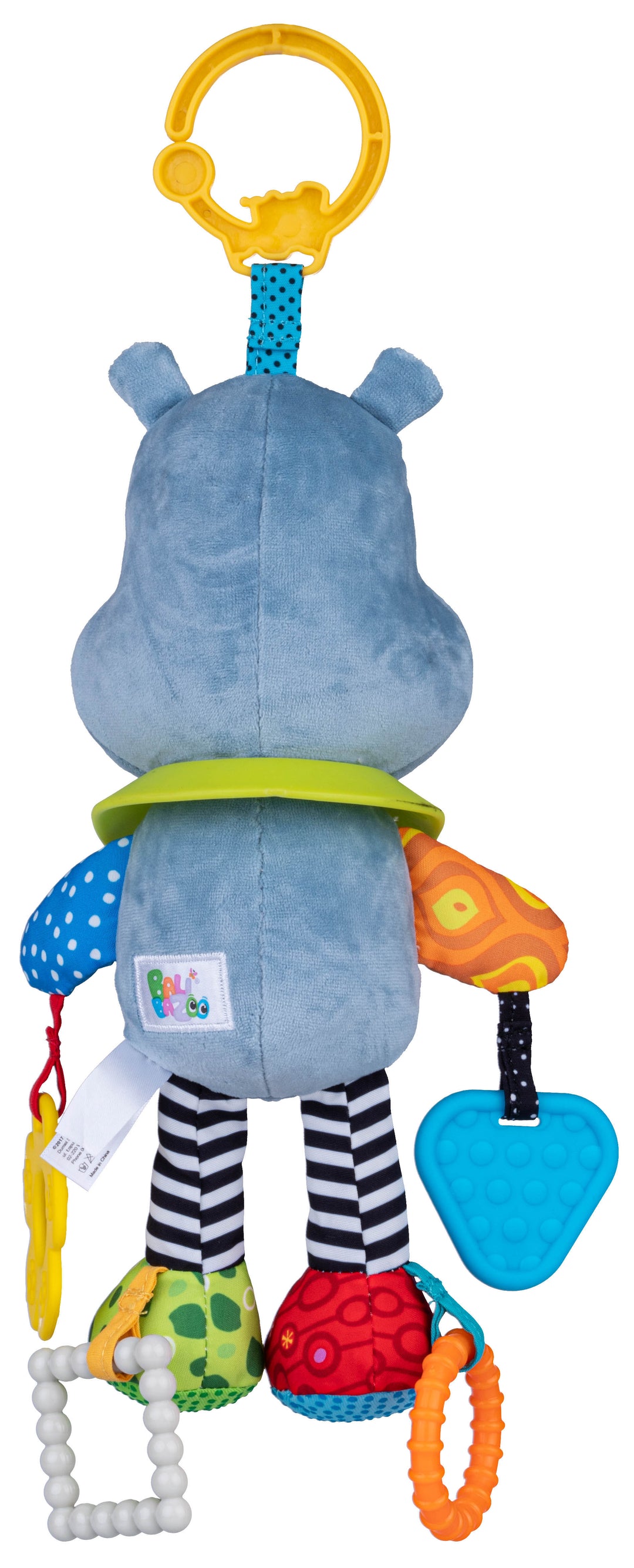 Juguete Sensorial Hipopótamo  Para Bebés