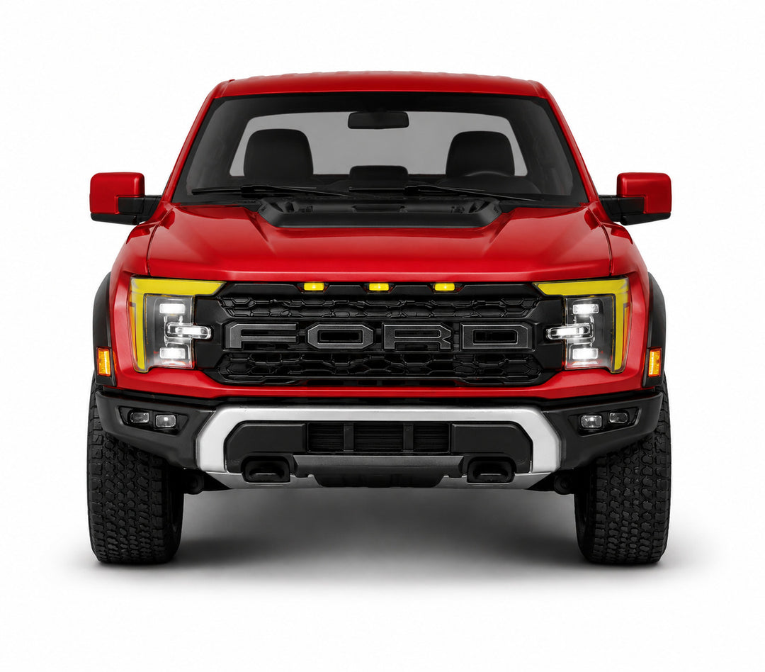 Carros Coleccionable A Escala 1:36 Ford F150 Raptor Rojo