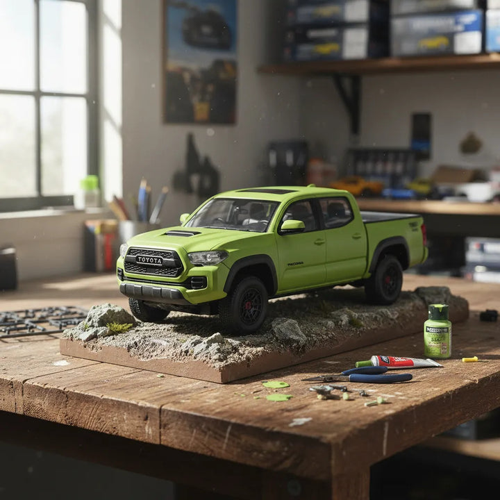 Carro Escala 1/24 Para Armar Toyota Tacoma Trd Pro