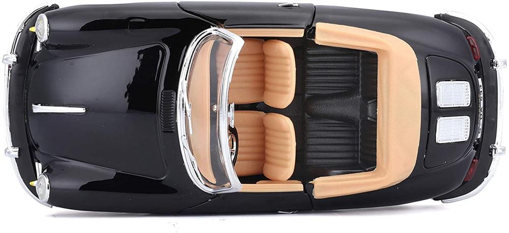 Carro A Escala 1/24 Porsche 356b Cabriolet Negro