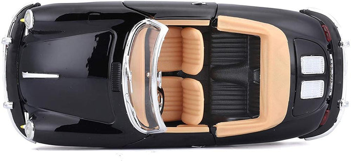 Carro A Escala 1/24 Porsche 356b Cabriolet Negro