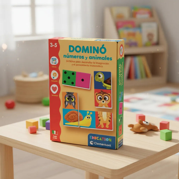 Juego Didáctico Dominós Animales Para Niños