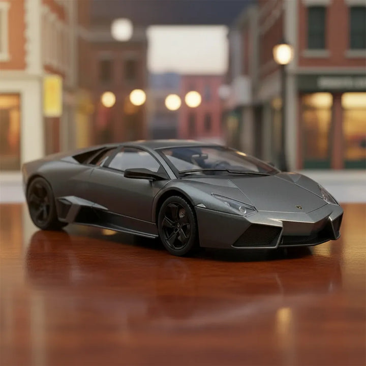 Carro Coleccionable Maisto 1:36 Lamborghini Reventon Gris