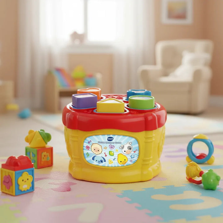 Juguete Tambor Formas Sonidos Para Niños