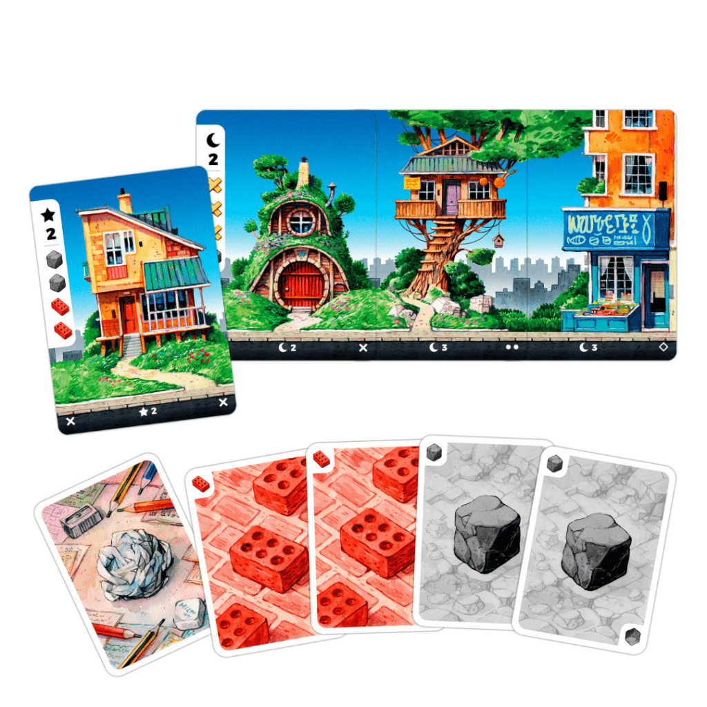Juego De Mesa Estrategia Barrio Para Niños Familia