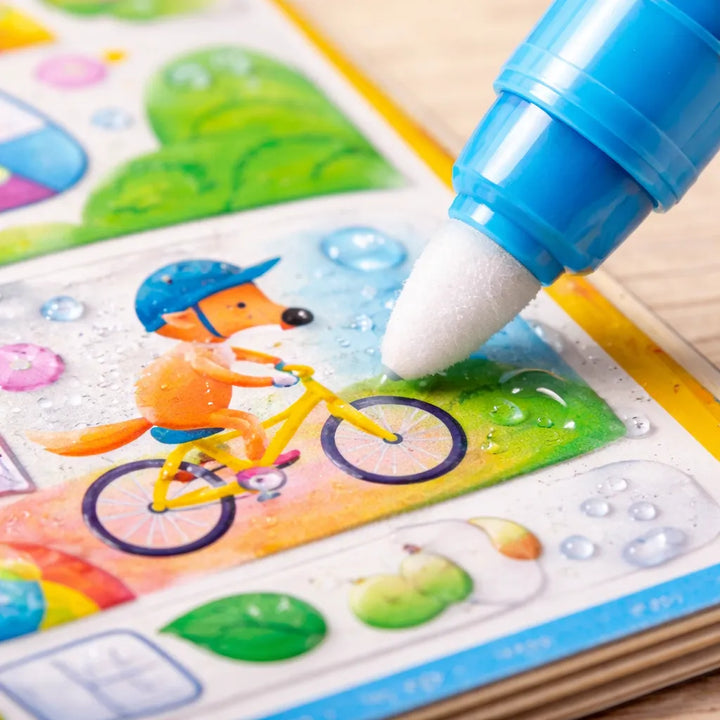 Libro Magico Para Pintar Con Agua Conducir o Volar