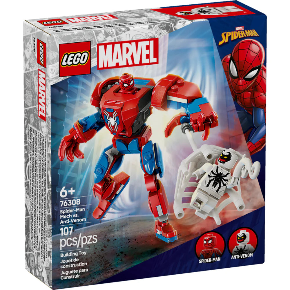 Juego Lego 107 Piezas Spiderman Vs Antivenom