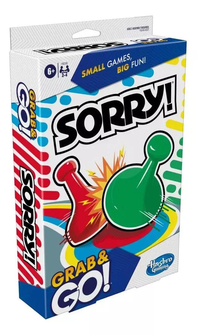 Juego De Mesa Sorry! Edición Portátil Para Niños