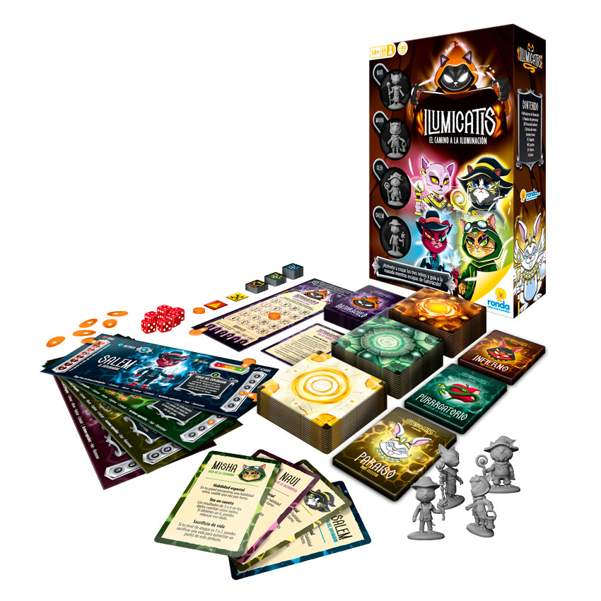 Juego De Mesa Ilumicatis El Camino A La Iluminación Niños