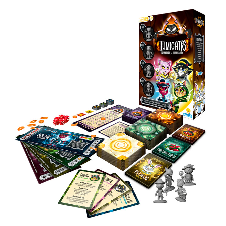 Juego De Mesa Ilumicatis El Camino A La Iluminación Niños