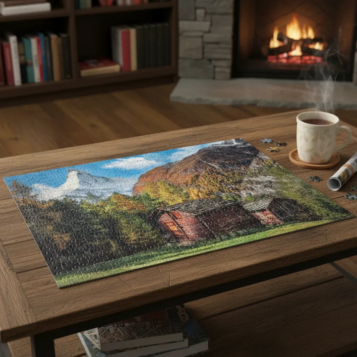 Rompecabezas 500 Piezas Encantador Matterhorn Clementoni