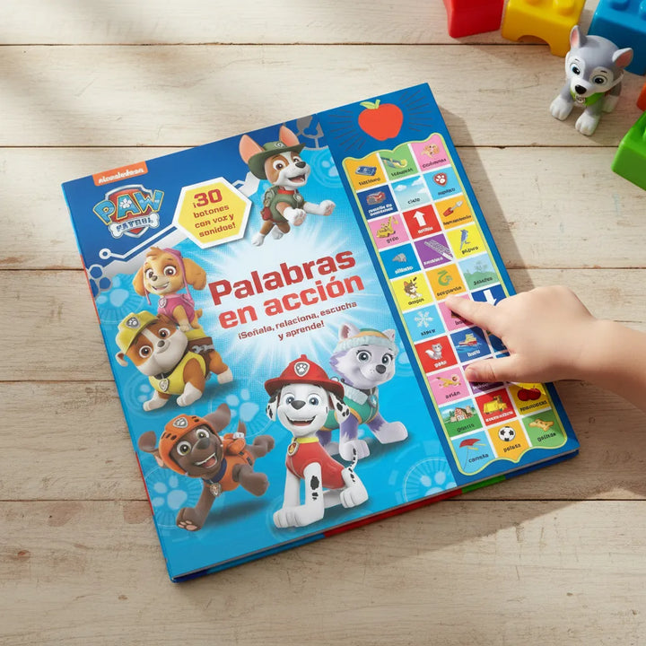Libro Paw Patrol Palabras Para Aprender Para Niños