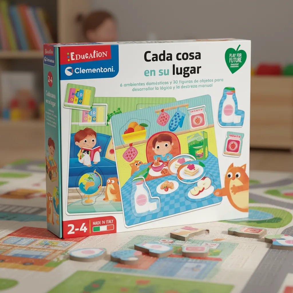 Juego Didáctico Cada Cosa En Su Lugar Niños