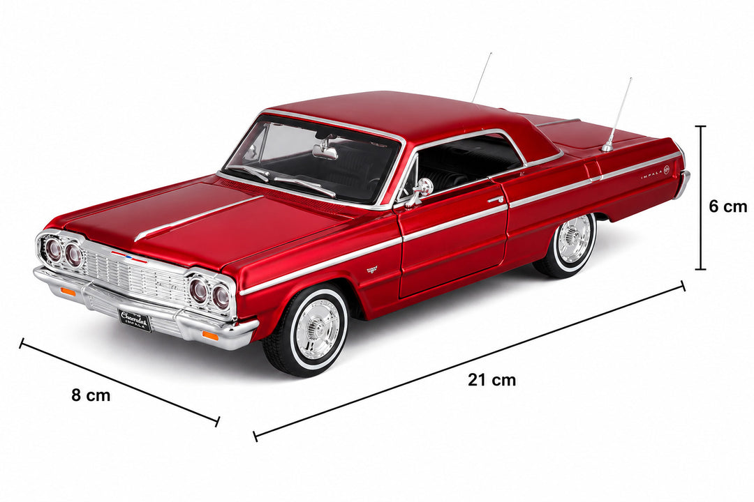 Carro Ensamblar 1:24 Al 1964 Chevrolet Impala Ss