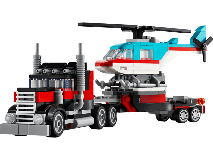 Juego Lego Creator 3 En 1 Camión Plataforma 270 Piezas