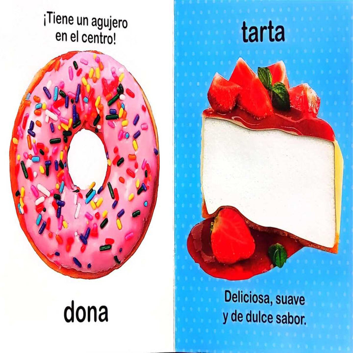 Libro Infantil Hora De Comer Texturas Niños