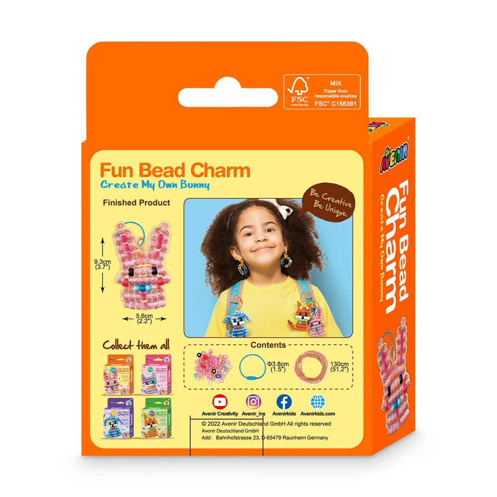 Juego Creativo Crea Llavero Conejo Para Niños