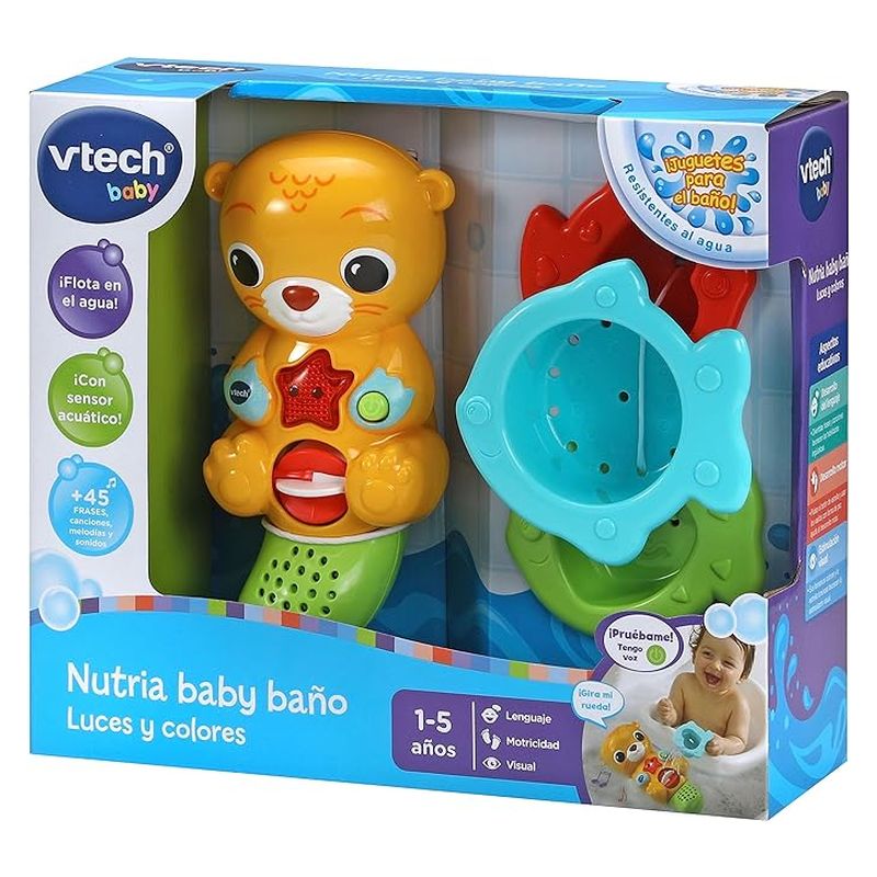 Juguete Nutria Baby Baño Para Bebés