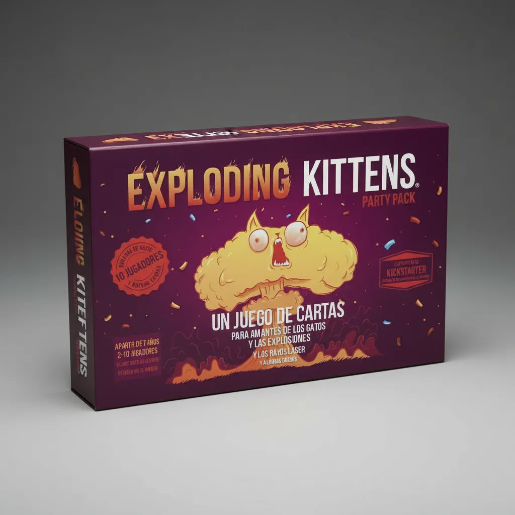 Juego De Mesa Exploding Kittens Fiesta