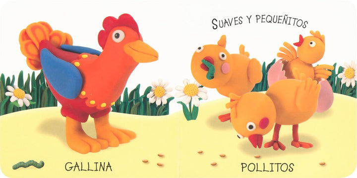 Libro Animales Y Sus Crías Escarchado Para Bebés