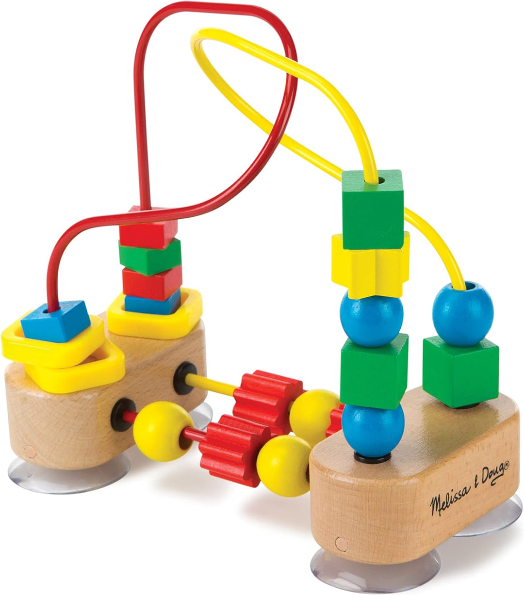 Juguete Laberinto De Cuentas de Madera Para Niños