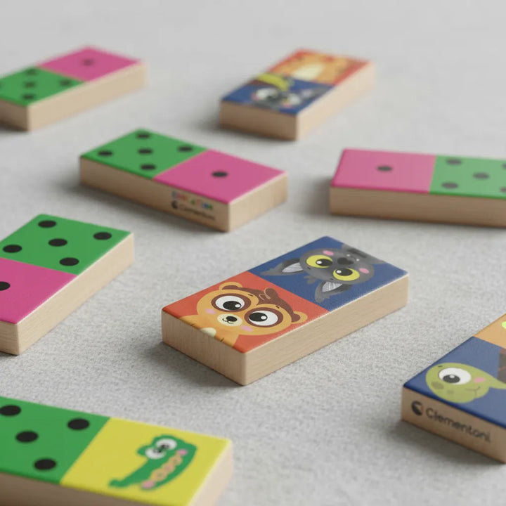 Juego Didáctico Dominós Animales Para Niños
