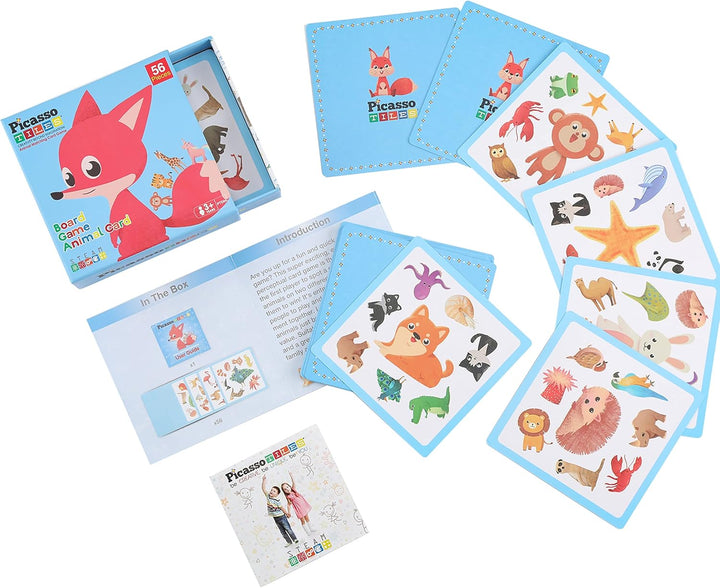 Juego Estimulación De Memoria Animales Para Niños
