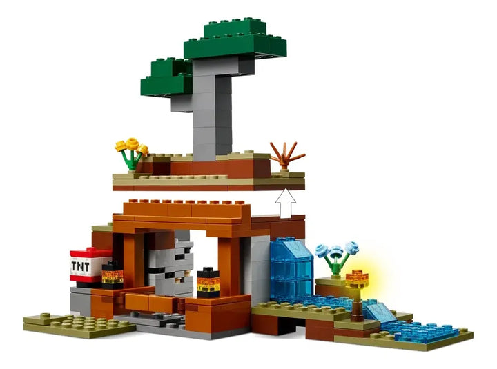 Lego Minecraft La Expedición Minera Del Armadillo 247 Piezas