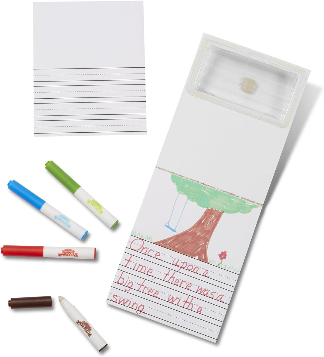 Libro Didáctico Para Colorear Con Stickers Para Niños