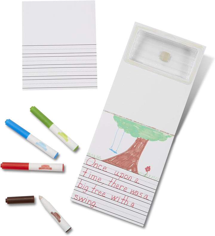 Libro Didáctico Para Colorear Con Stickers Para Niños