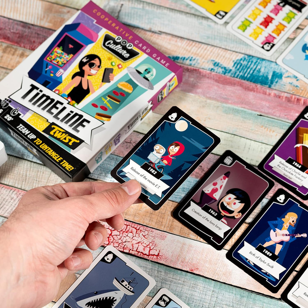 Juego De Mesa Timeline Twist Pop Culture Para Niños