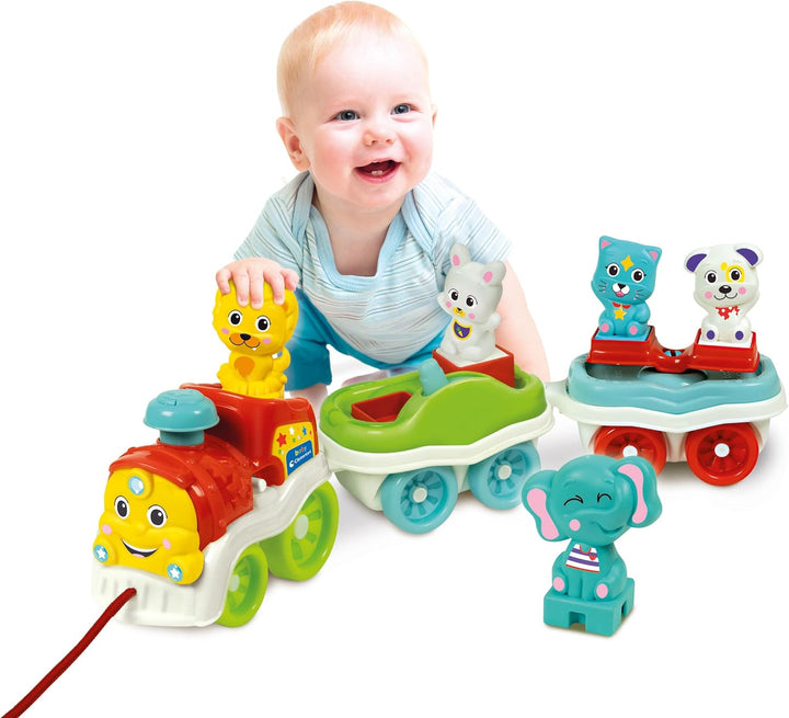 Juguete Tren Con Sonidos De Animales Bebés